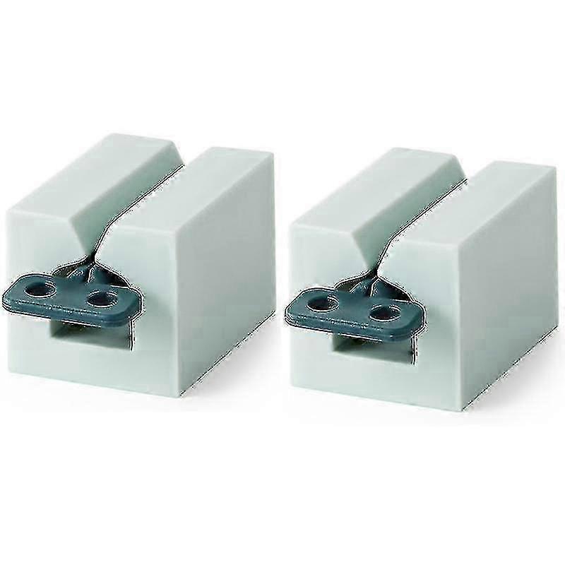 Blue Multifunctional Manual Rotary Toothpaste Dispenser - 2 Pack hwyC