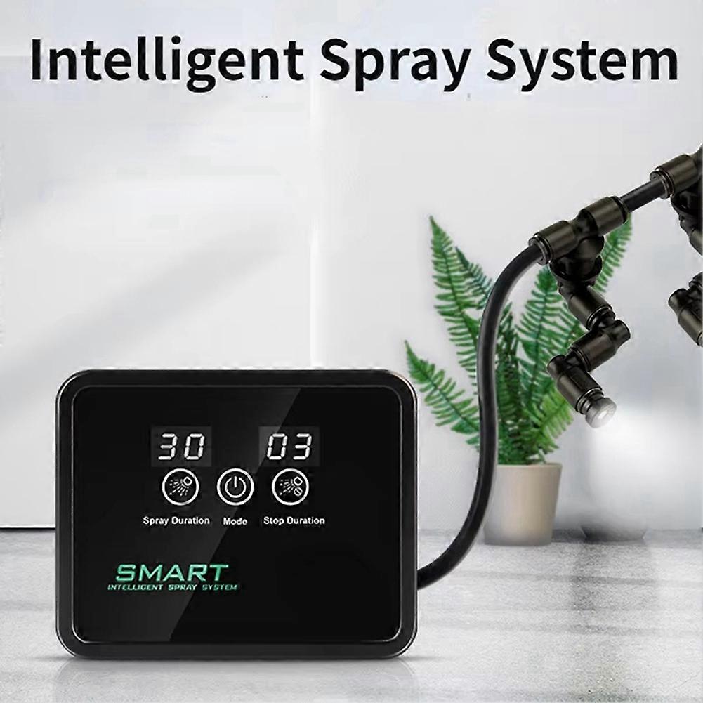 Touch Screen Sprinkler Control Electronic Humidifier Timer Sprinkler Rainforest Sprinkler System EU Plug