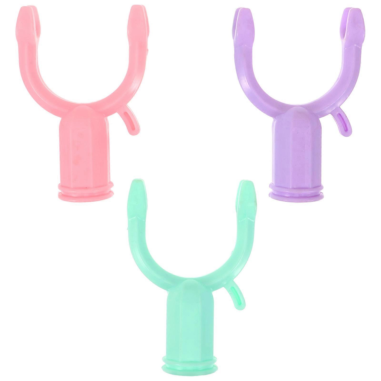 3 件晾衣棒杆叉衣服烘干杆头叉衣服杆头衣服叉叉零件