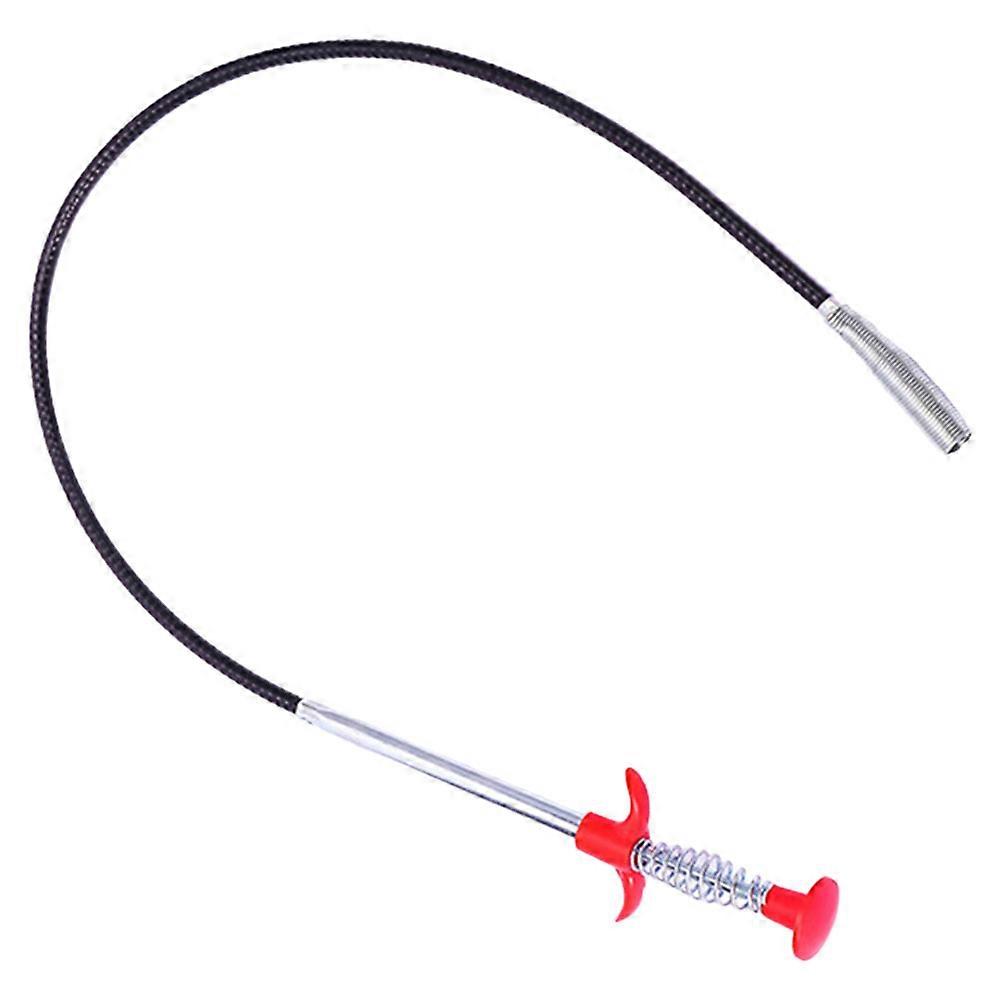 Pipe Dredging Tool Sewer Hair Dredge Cleaner Bathroom Drain Clogging Assorted Color Durable Pipeline Dredging Device 1Pack