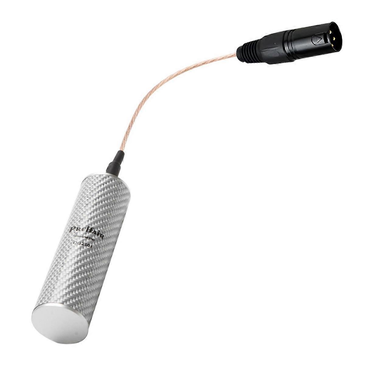  HIFI Grounding Box, Male XLR Plug Cable