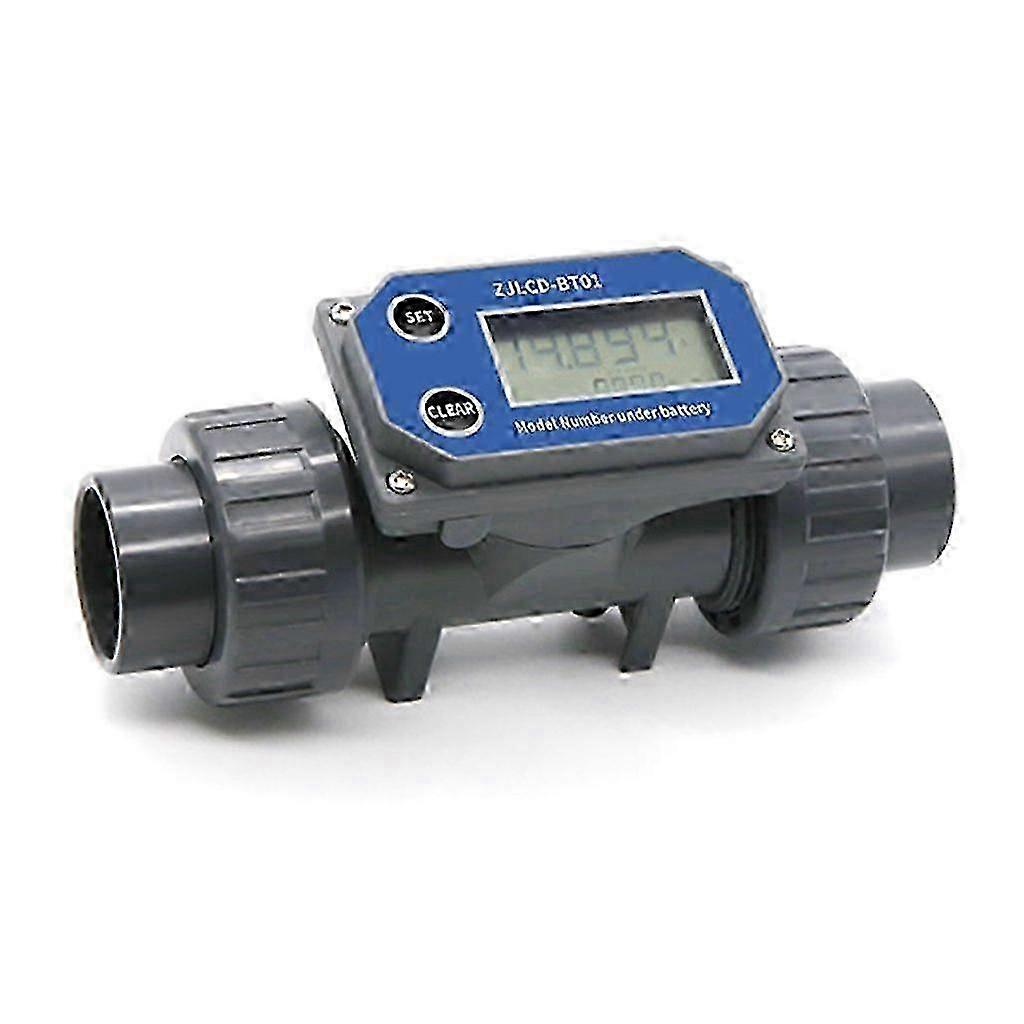 Water Management Flowmeter Digital LCD Display for European Installation