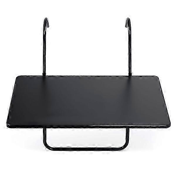 Durable balcony table 60x43cm foldable Sofotel SO-982 black