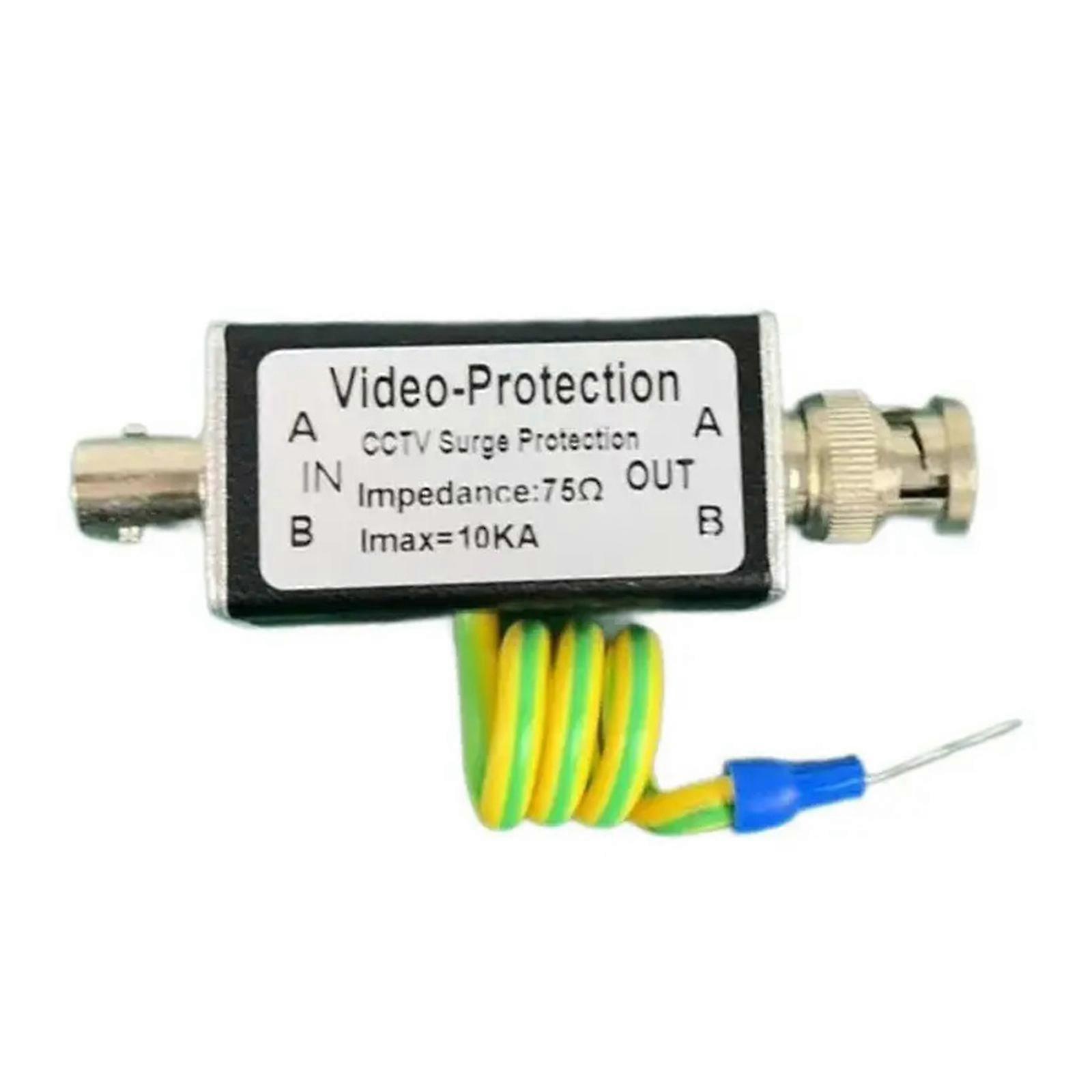 Weather Resistant Light Arrestor for Video Signals in Coaxials Camera Systems Supporting 1080p High Definition Multicolor
