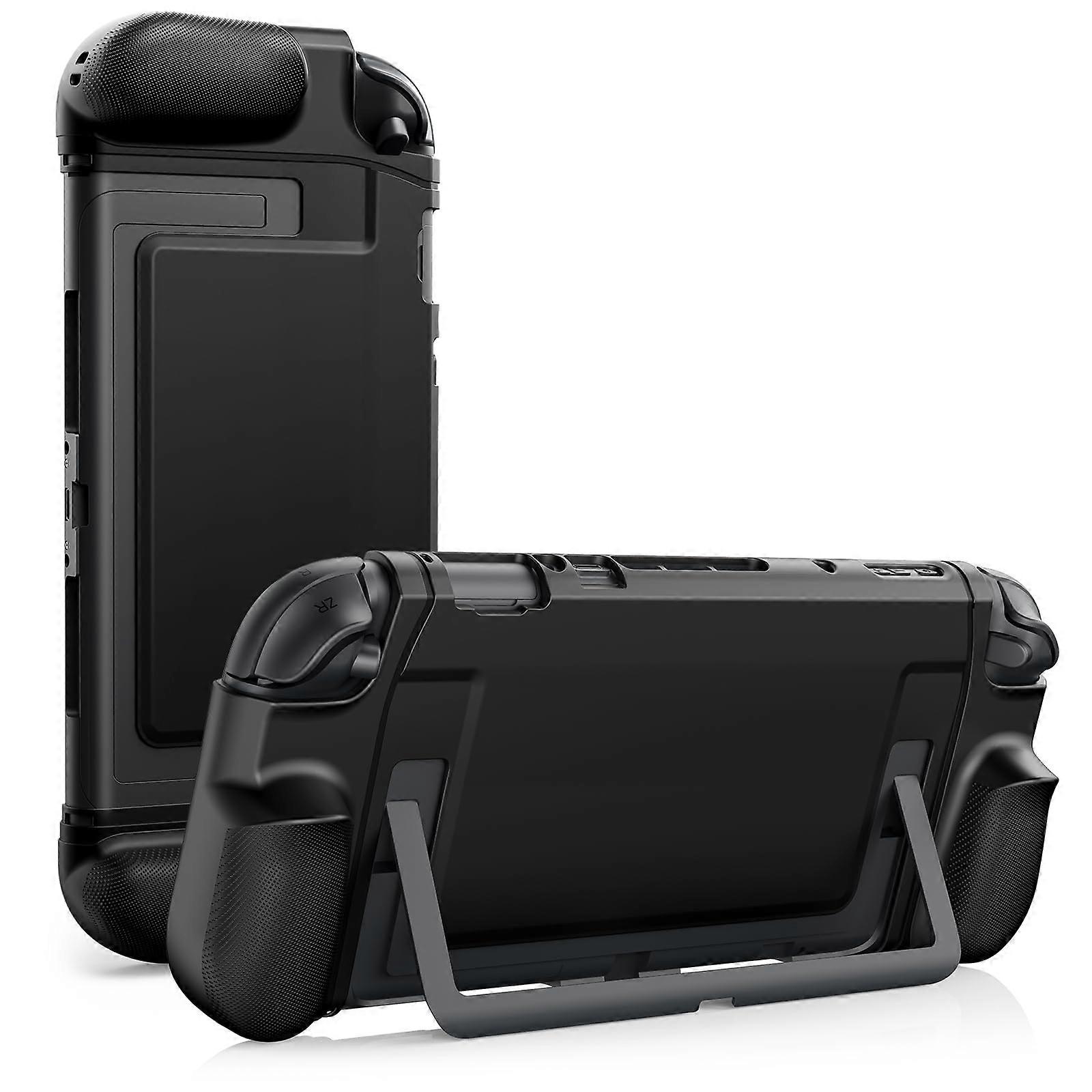 Dockable Grip Case 2025 for Nintendo Switch 2 with Ergonomic AntiSlip Design and ShockAbsorption Protection