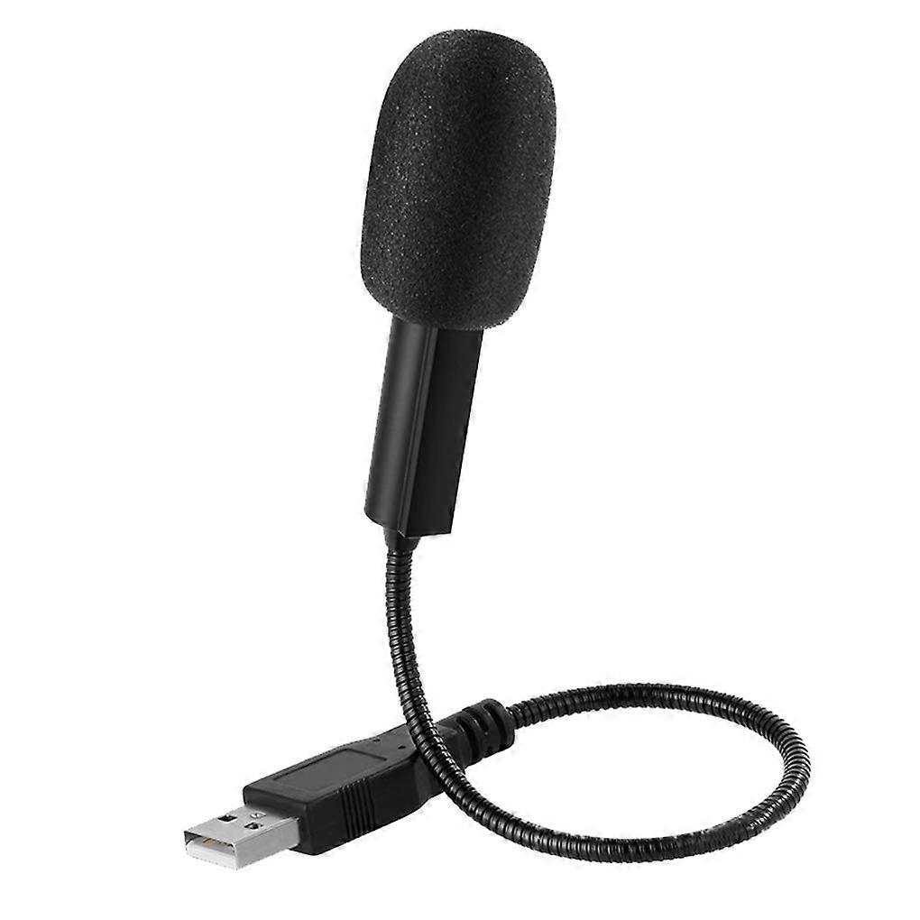 Wired Flexible Condenser Voice Recording System For Laptop USB Microphone Kit Gooseneck Mini Studio