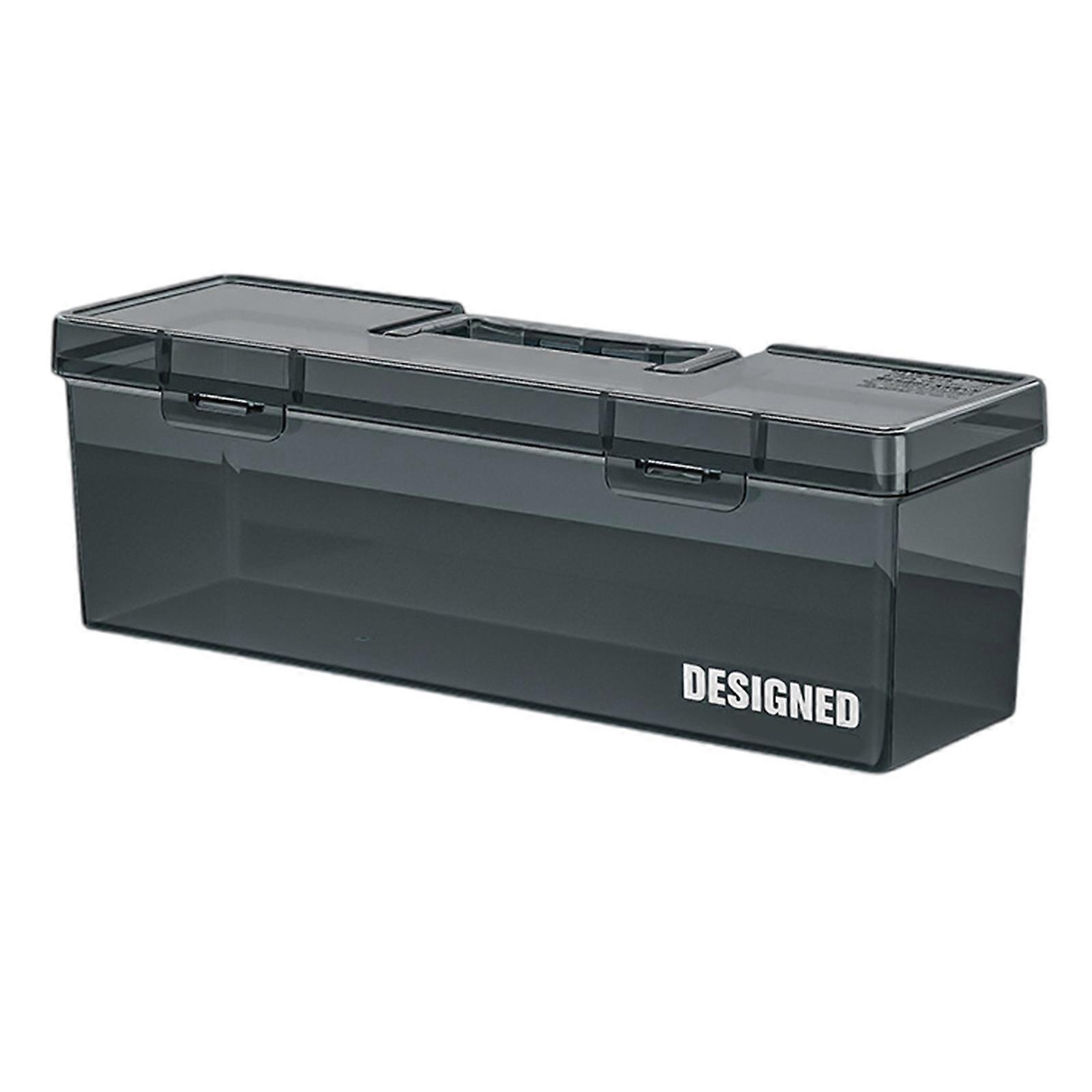 Compact Organizer Container for Hardware Craft Supplies Offering Easy View Transparent Body and Secure Closure Mechanism  Large size without i