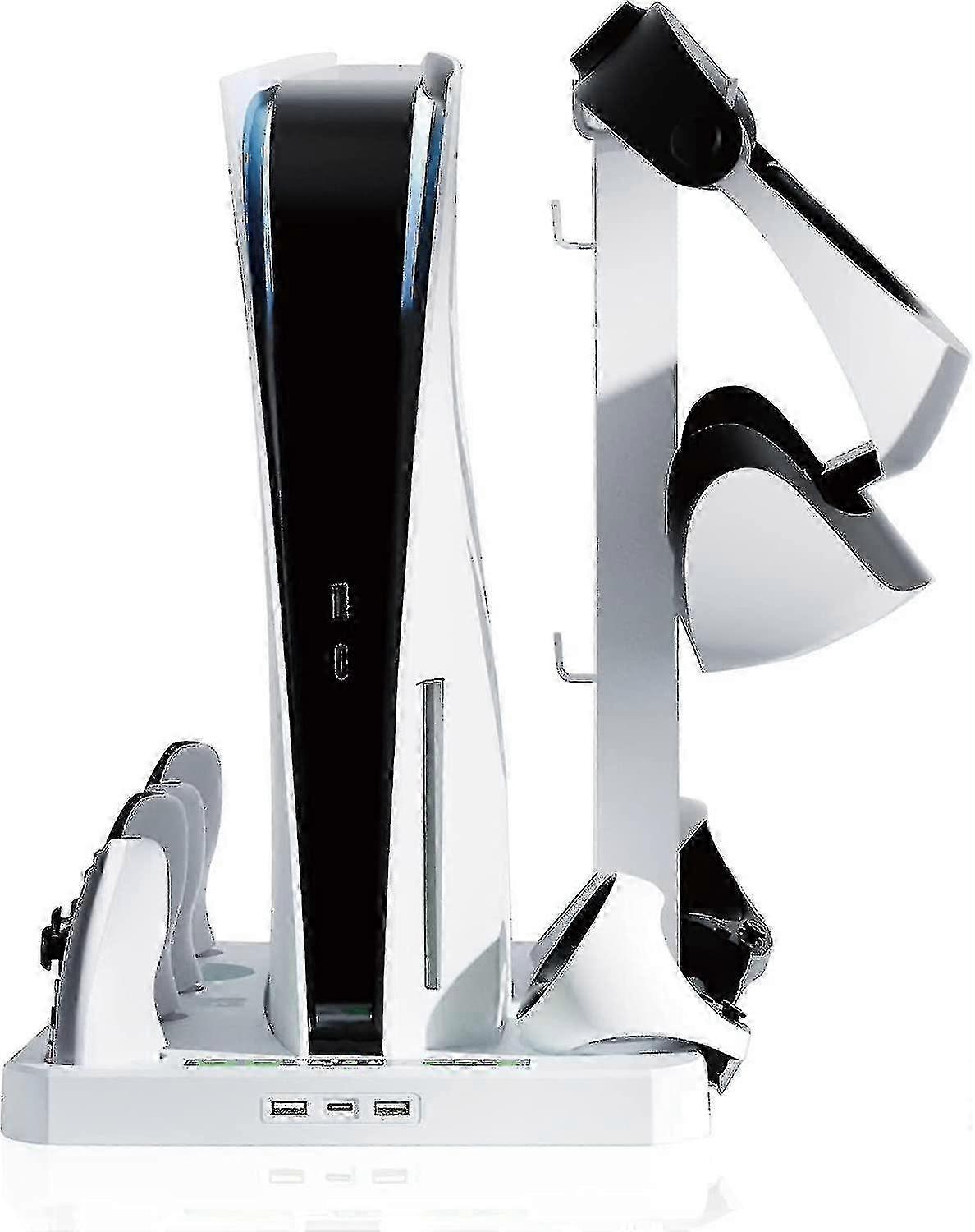 Ps5-lisävarusteet Jalustan jäähdytysasema, Psvr2-ohjaimen latausasema, Vr2-lasien kuulokepidike, PS5-levylle, Digital Editions