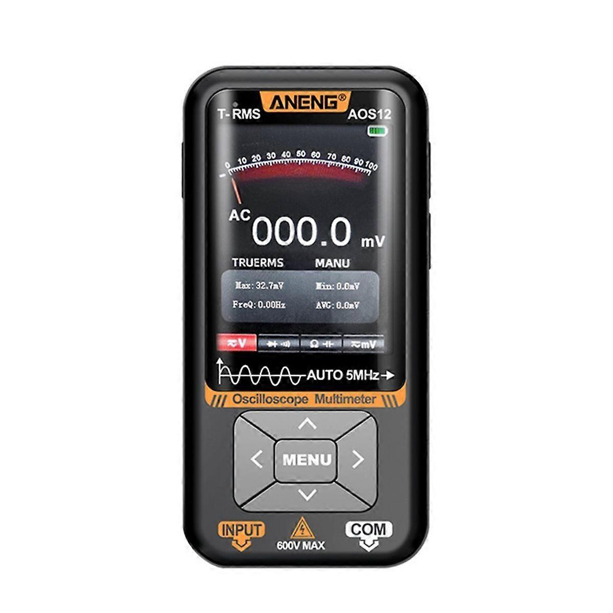 2in1 Digital Oscilloscope Multimeter AOS12 Single Channel Generator 5MHz Bandwidth 48MSa/S Sampling Rate Spectrum Analyzer