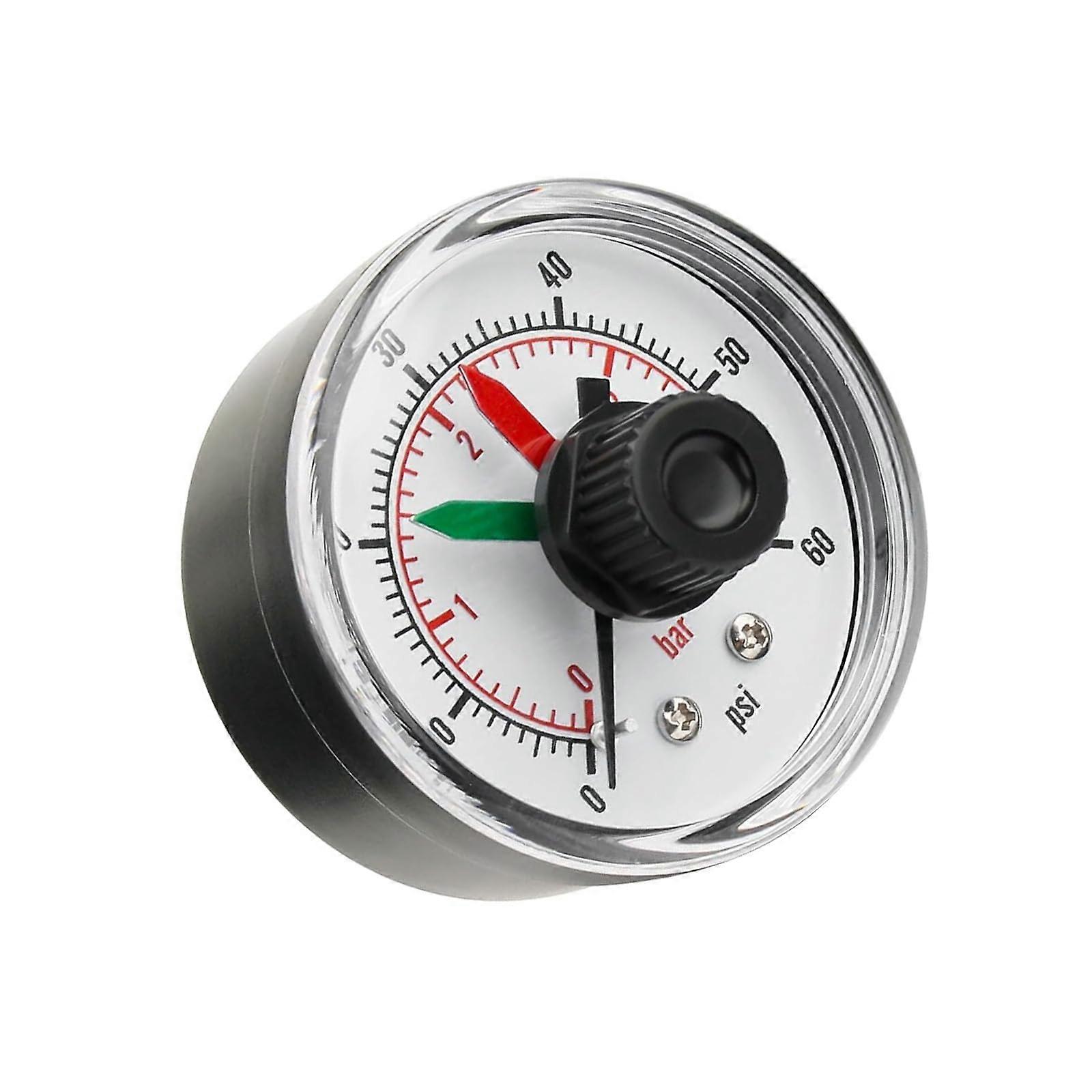 Pool Pressure Gauge for Sand Filter with Clear Dial Display, Durable Sealed Construction for Efficient Filtration