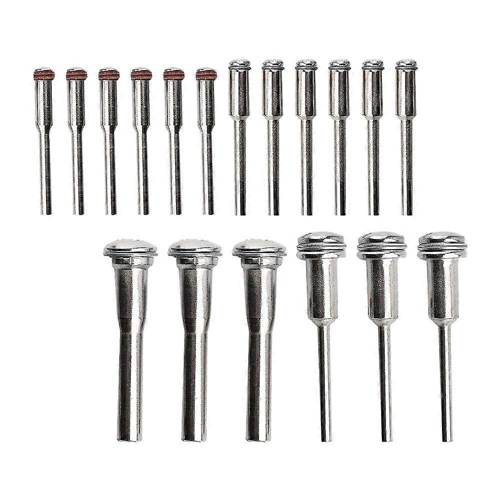 Rotary Tools Resin Cut-Off Wheel Screw Mandrel Set 26Pcs Silver