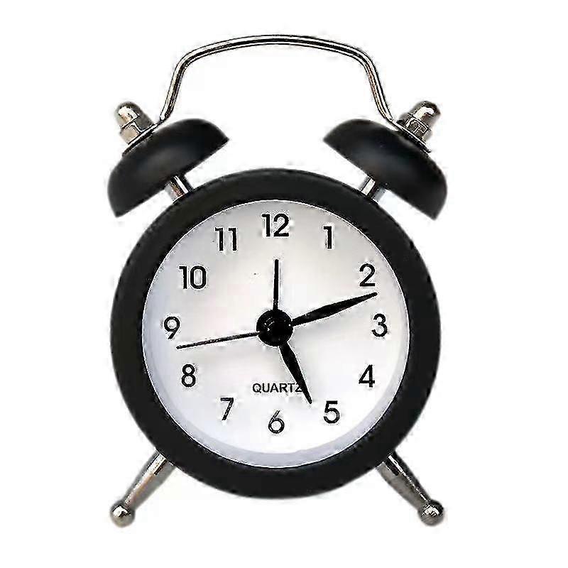 Mini Metal Alarm Clock 1.5Inch Compact Travel Design Reliable Electronic Timekeeping