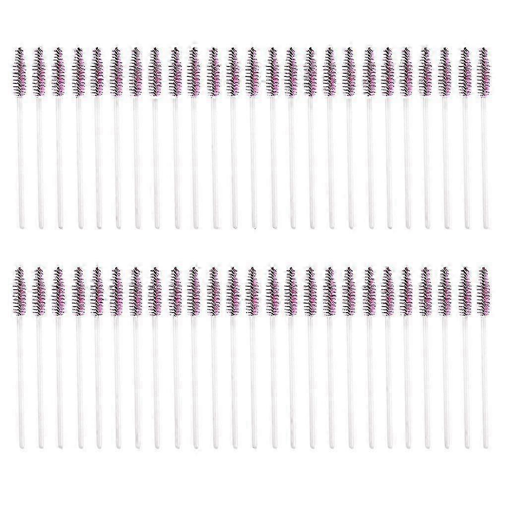 2025 50Pcs Disposable Brush Mascara Wands Makeup