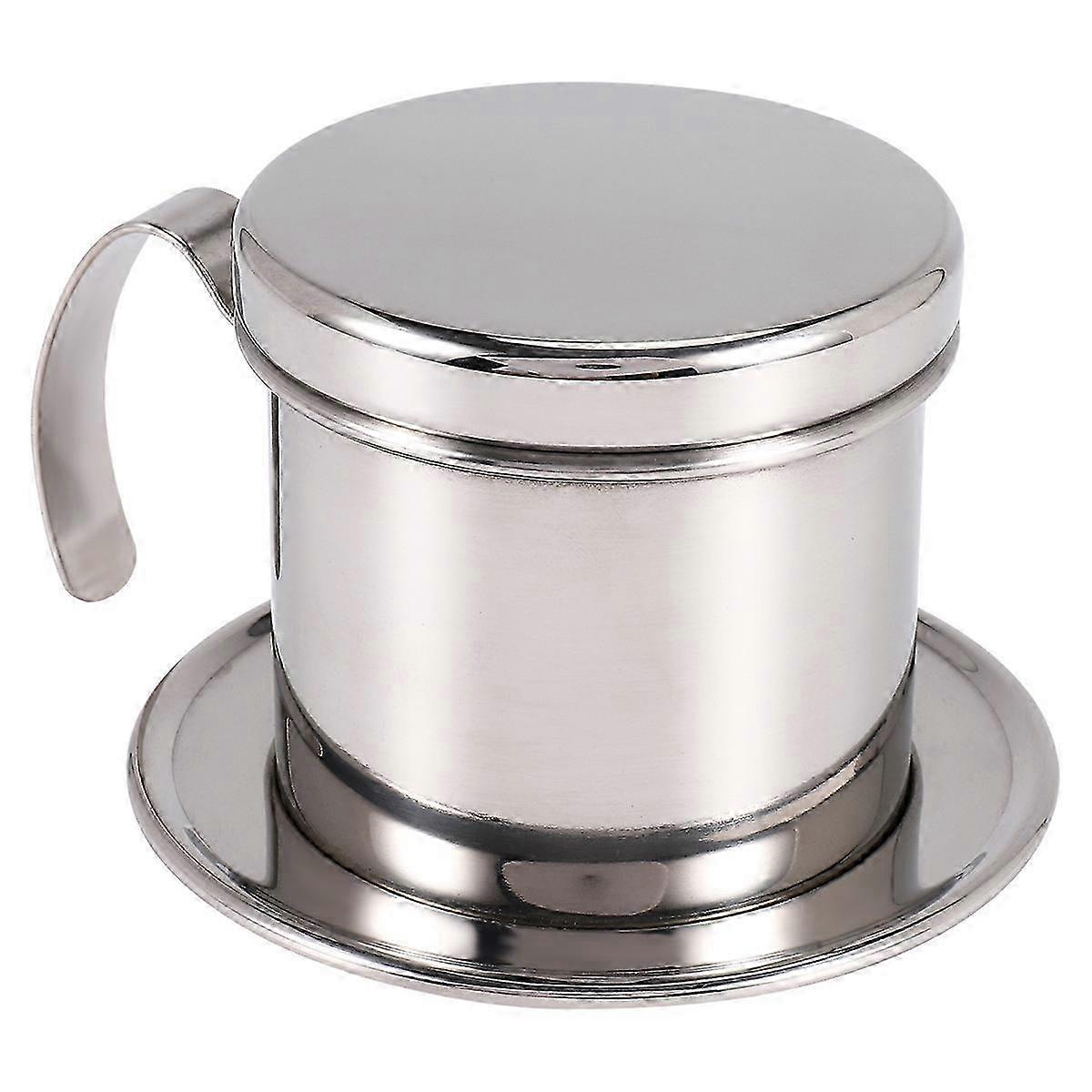 Vietnamese Coffee Filter Portable Coffee Press Maker Reusable Phin Infuser Strainer Pot Coffee Drip