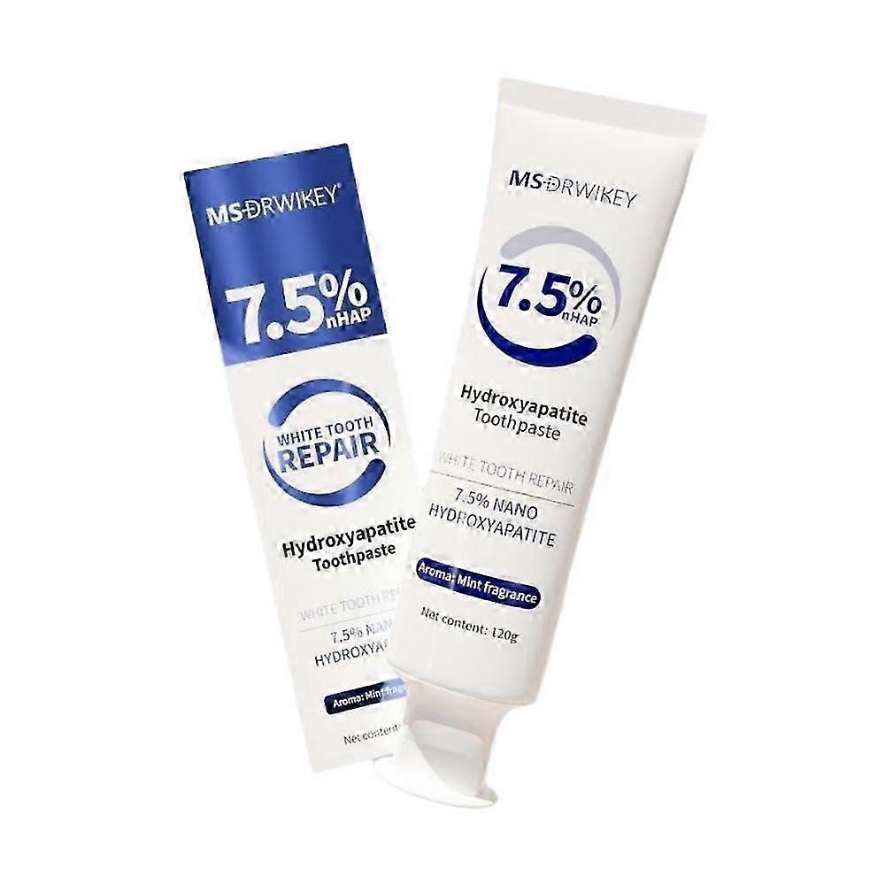 Nano Hydroxyapatite Toothpaste for Sensitive Teeth Enamel Strength Boost Fresh Mint Whitening