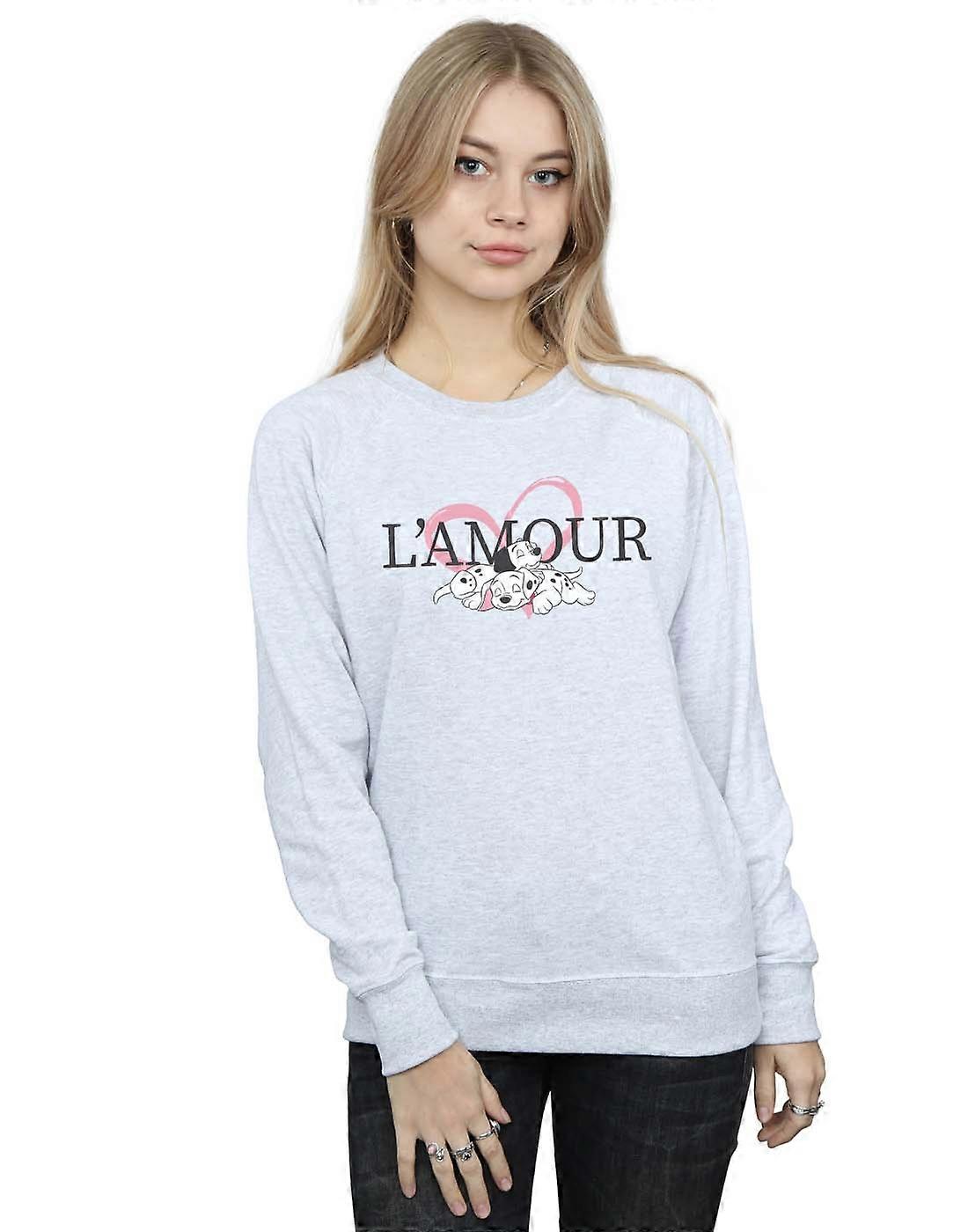 Disney Women's 101 Dálmatas L'Amour Moletom