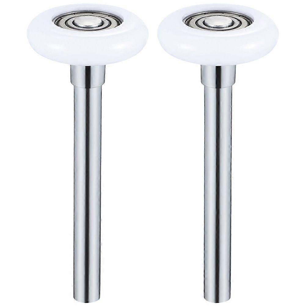 2pcs Garage Door Roller Nylon Roller With Stem Garage Door Replacement Roller