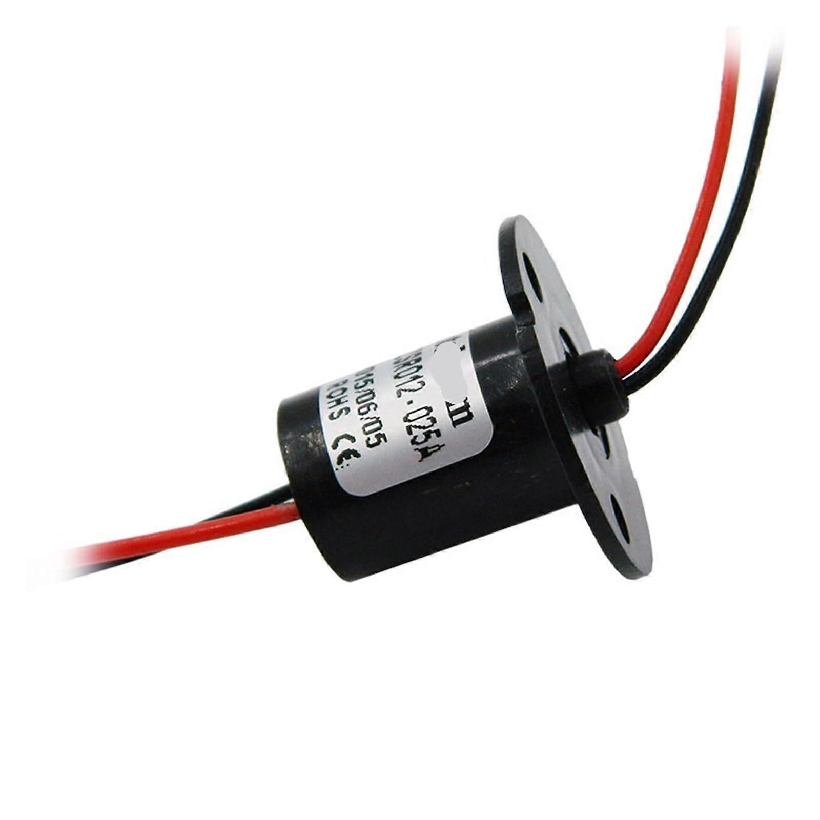 Slip Ring 12.5mm OD 5A  Current Wire Connector for 360° Continuous Stable Power Transfer