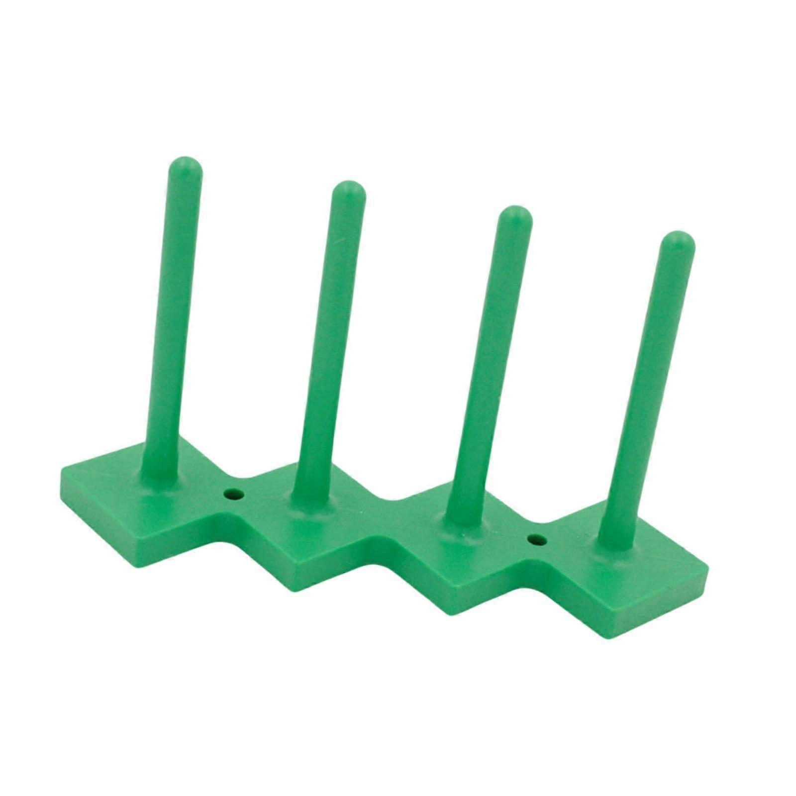 Bobbin Thread Holder and Spool Stand Ribbon Organizer for Embroidery Sewing, Green