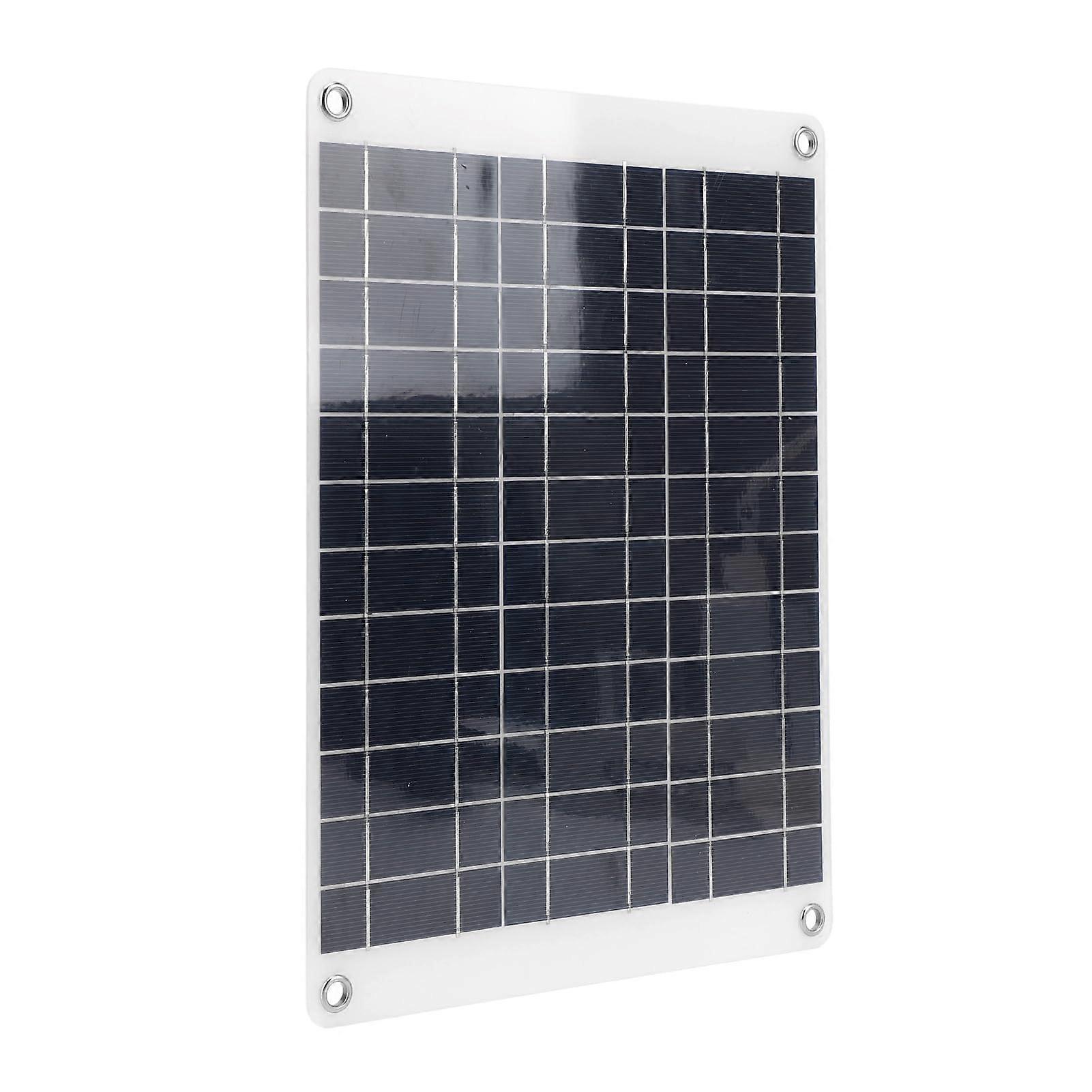 50W Monocrystalline Solar Panel with 10A Controller for RV Boat Camping Off Grid System Ref:9531