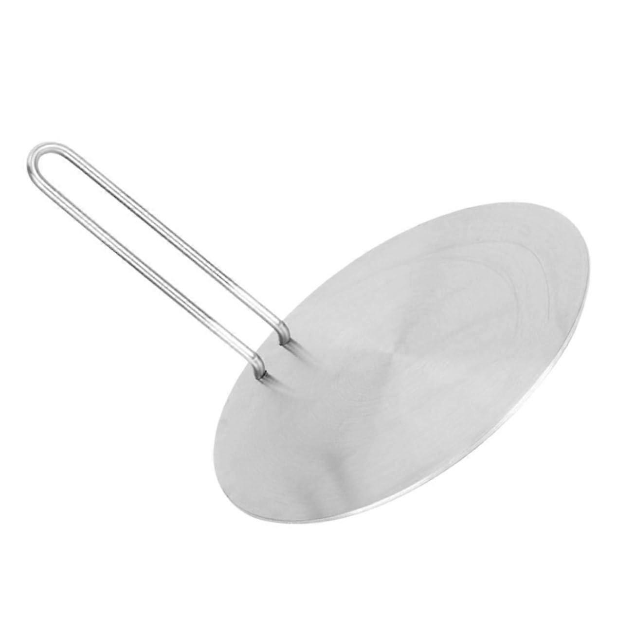 Induction Cooktop Adapter Plate Stainless Steel Heat Diffuser with Handle for Even Cooking