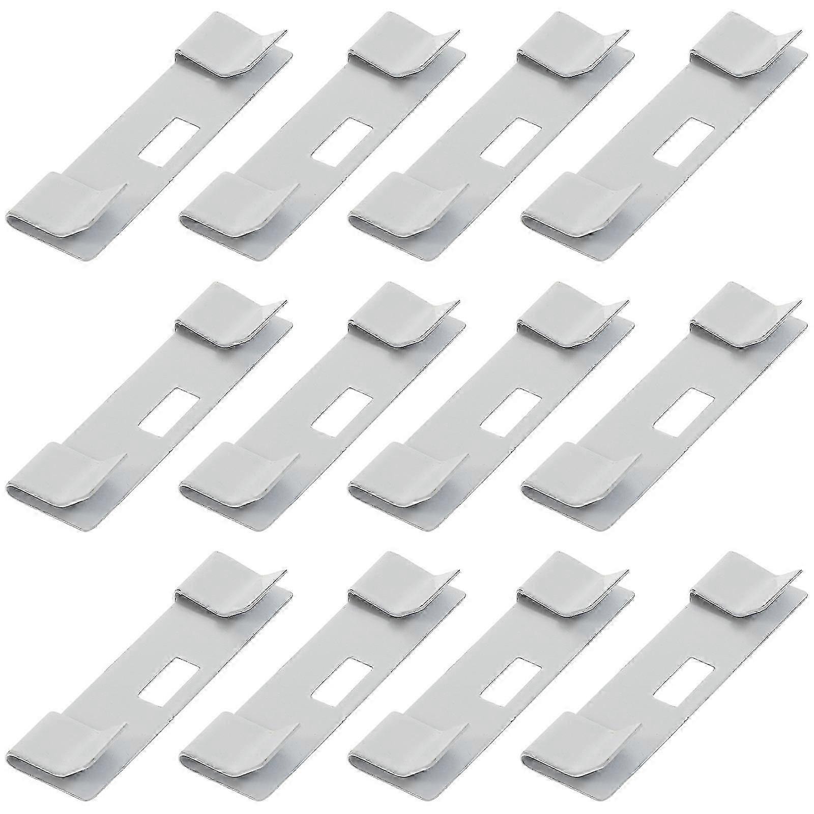 Vertical Blinds Replacement Slats Vertical Blind Repair Fixer 48Pcs White