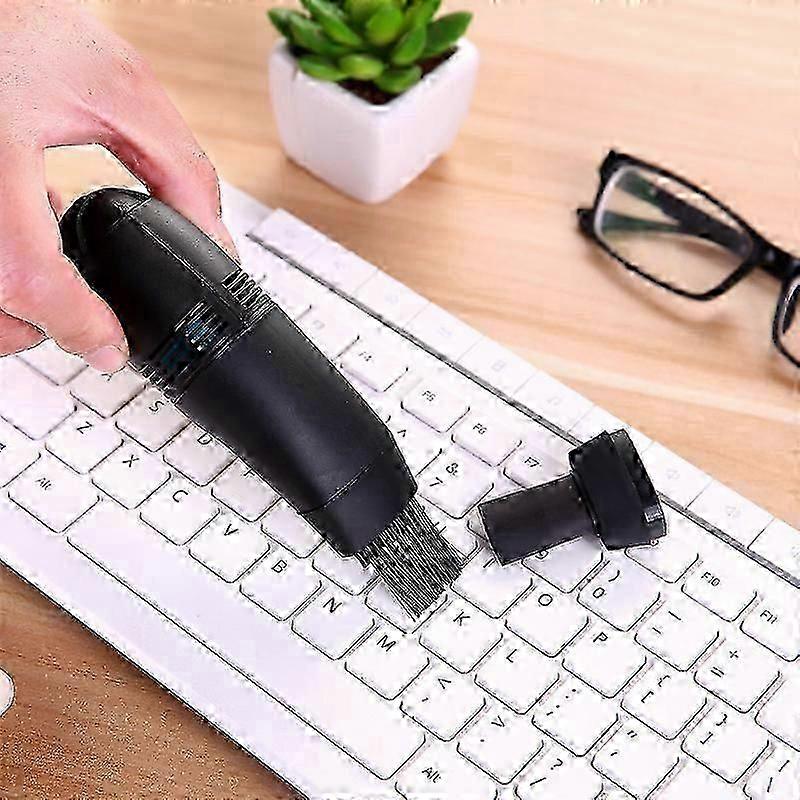 Portable Mini Computer Vacuum USB Keyboard Cleaner PC Laptop Brush Dustp