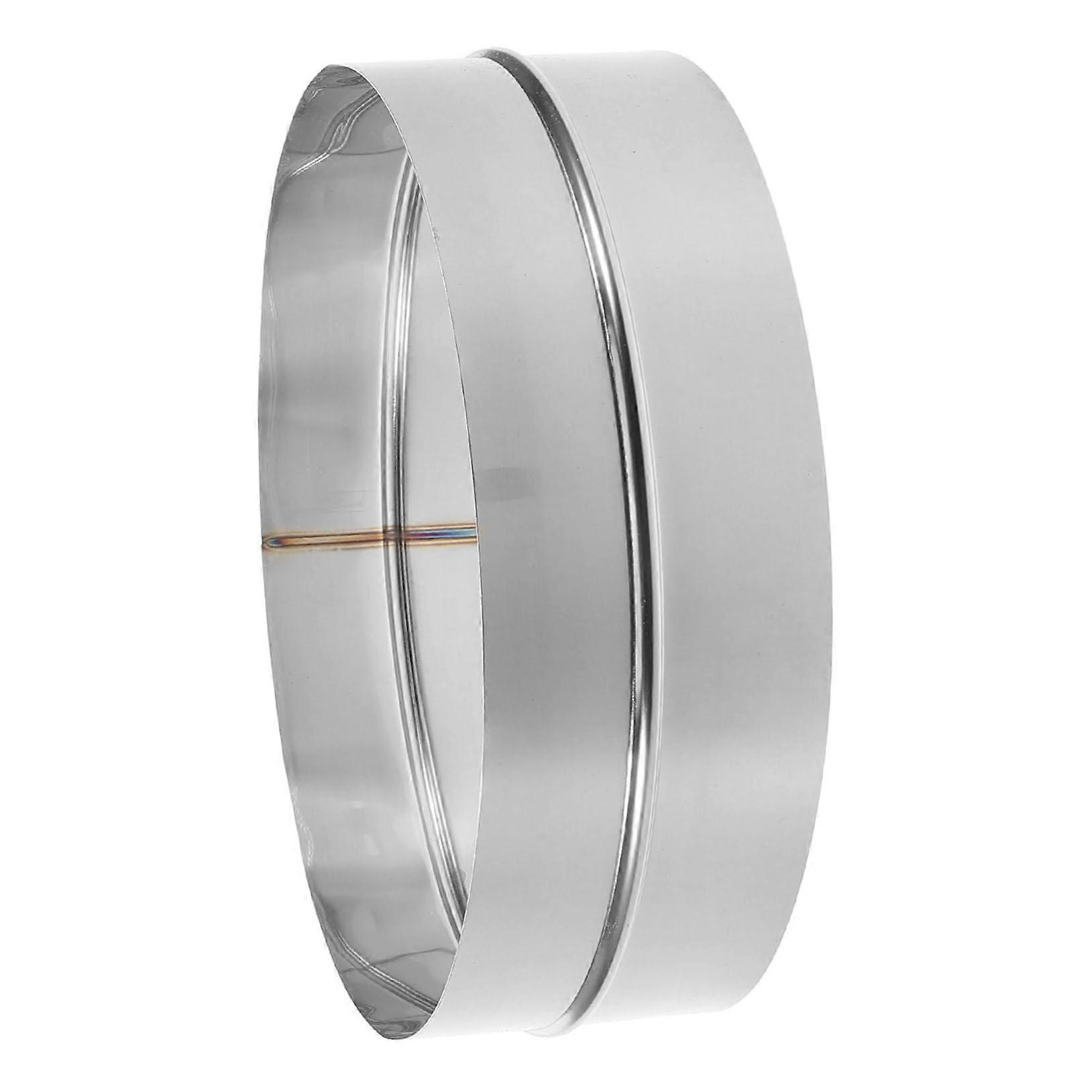 Duct Connector Exhaust Pipe Coupler for Range Hood HVAC Ventilation with ClampCompatible Design