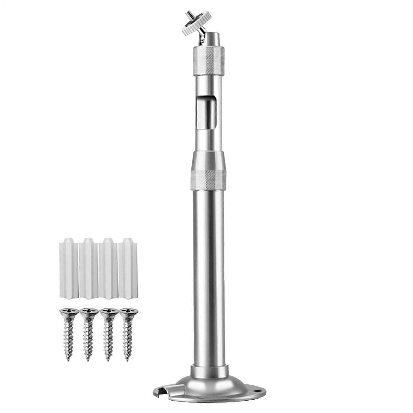 Security Camera Mount Adjustable Aluminum Alloy Outdoor Bracket Flexible Viewing Angle for Home