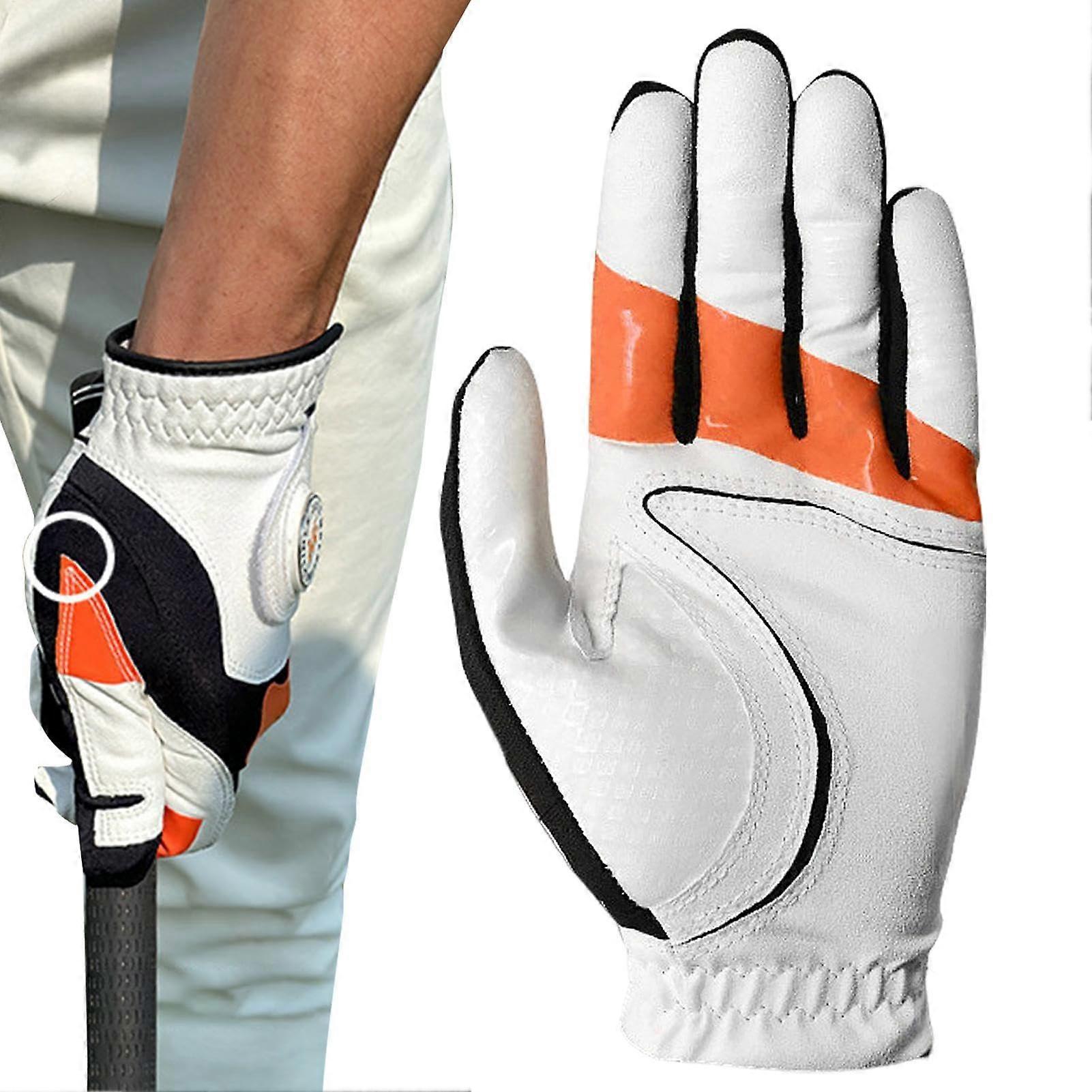 Golf Gloves for Men Left Hand Grip Training with Higher Chipping Precision and Improved Control