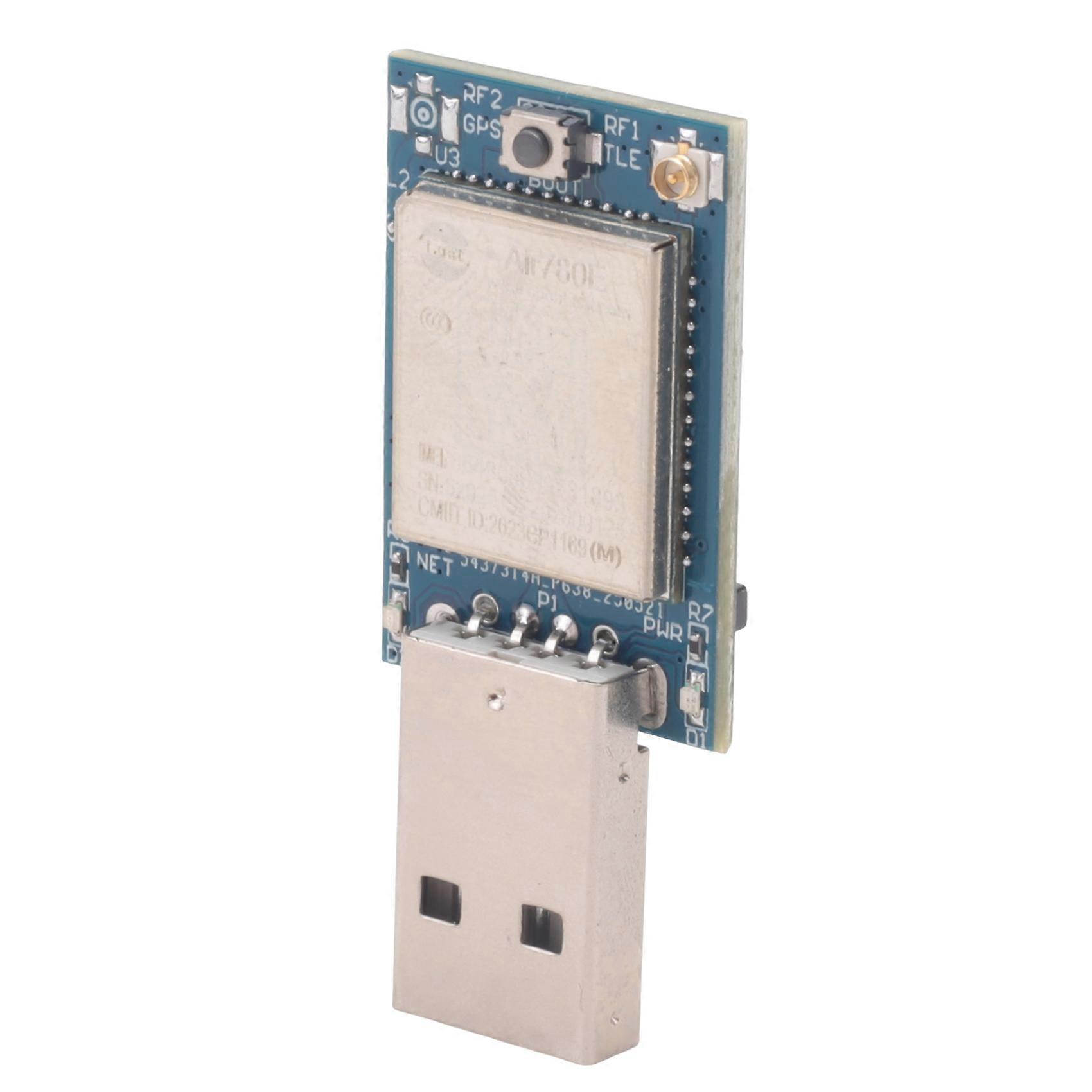 Full Netcom Module Luat Air780E 4G Module USB Internet Access Multi-Functional Convenient Portable Module