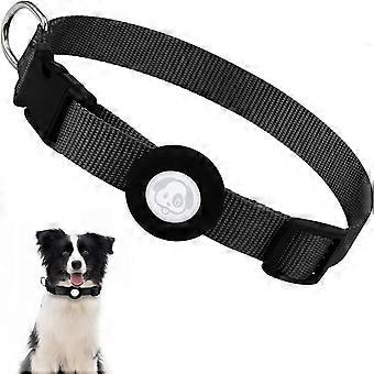 For Apple AirTag Pet Collar Nylon Cat and Dog Collar
