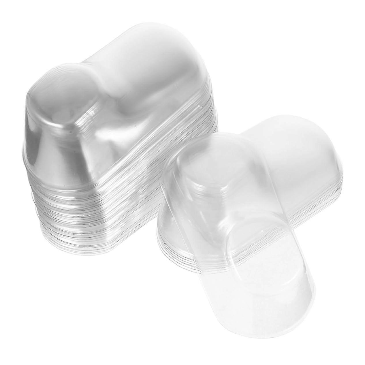 100pcs PVC Shoe Inserts with Transparent Design for Shape Preservation and Boot Display