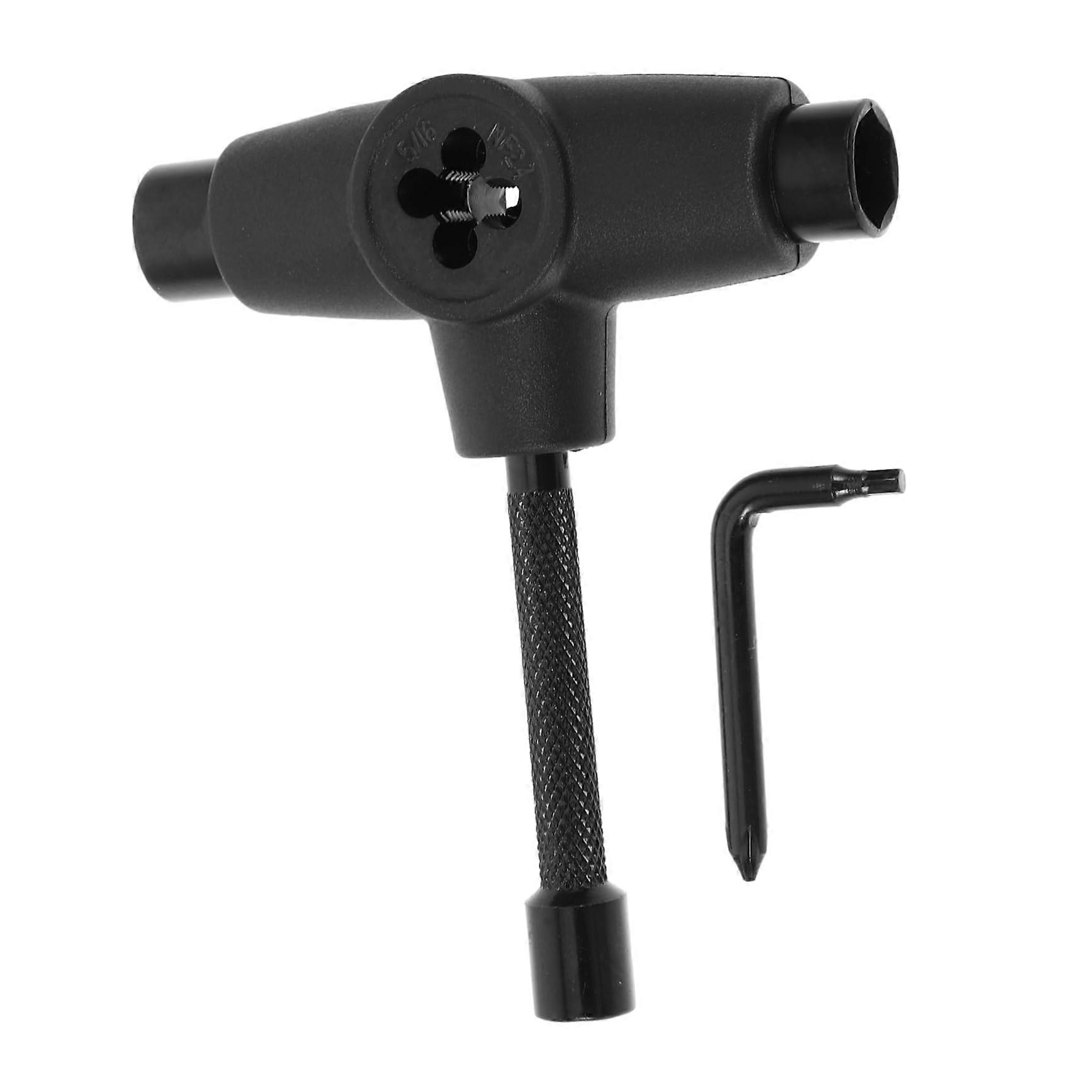 Skateboard Tool Set with TShape Wrench and Screwdriver for MultiFunction  and Maintenance