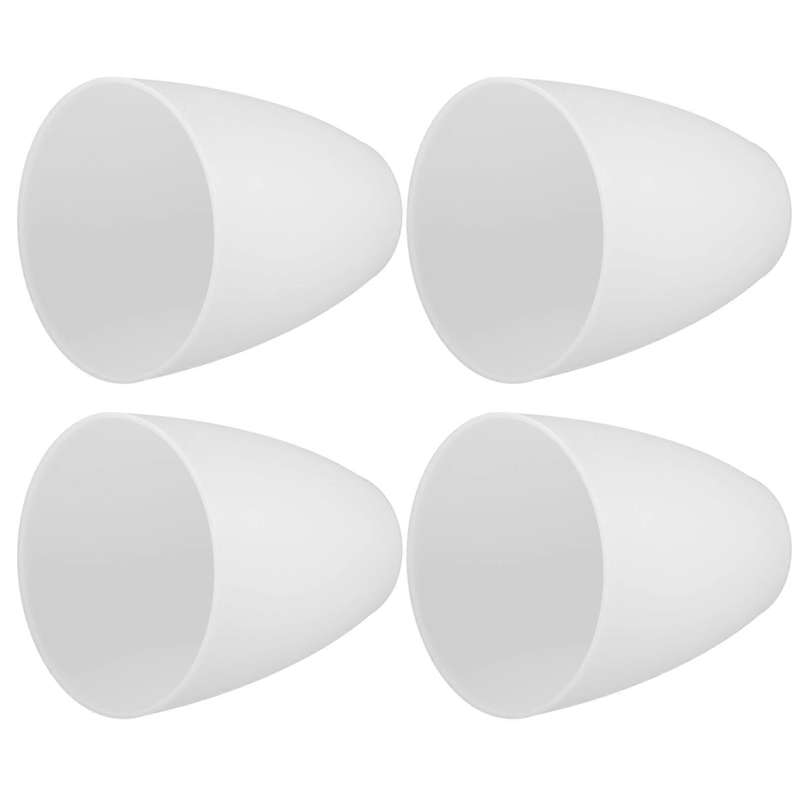 White Plastic Lampshade Replacement for Hanging Light Set