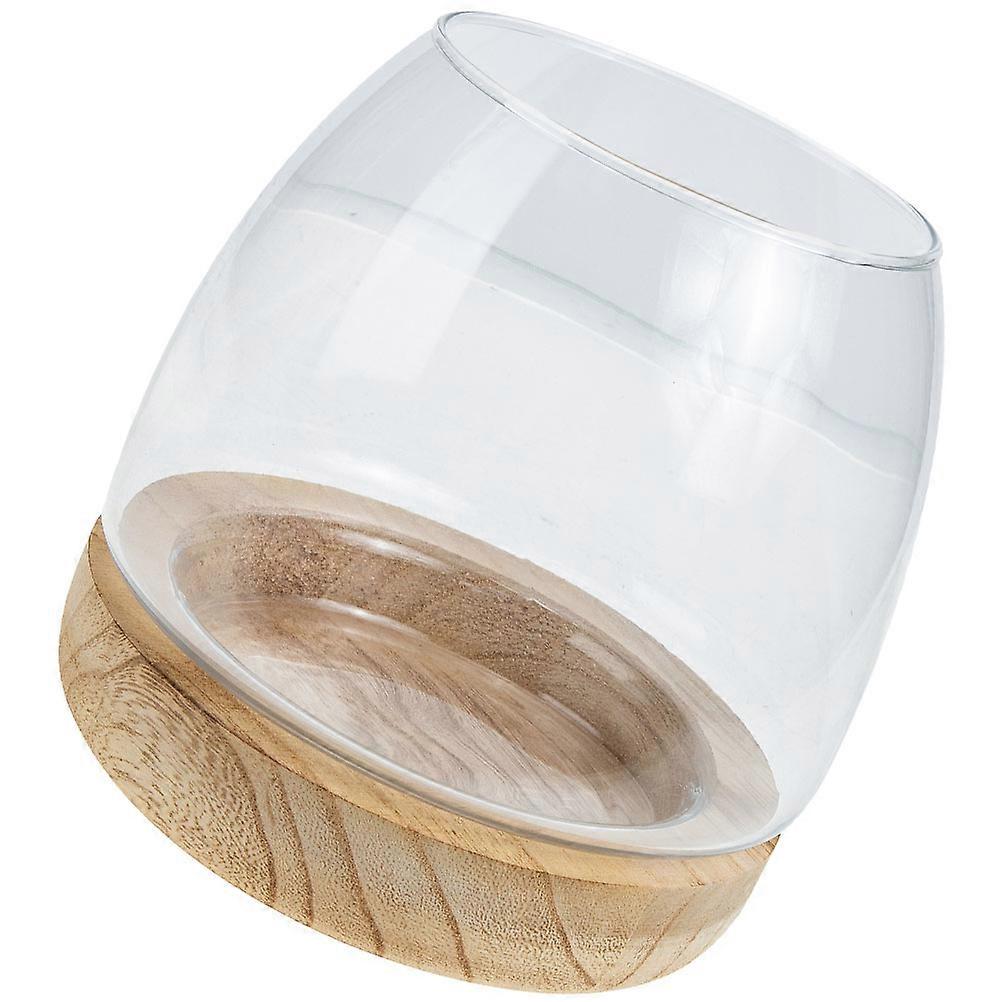 Glass Aquarium Tank for Home Use 1Set Transparent Multi-Function Betta Tank