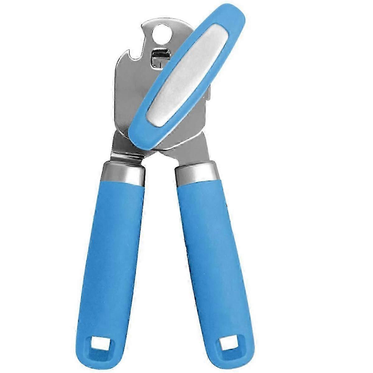 Heavy Duty Stainless Steel Smooth Edge Manual Can Opener and Bottle Openers, Multifunctional Kitchen Tool