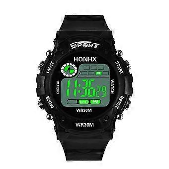 Relógio de pulso moderno com LED/Analógico de Quartzo para homens e mulheres – Compatível com GBD-100, A168WEM-1VT, GDMB800, AW1351-56W, MTGB2000B1A2