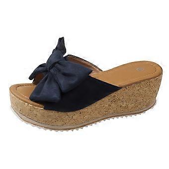 Transparante platform sleehak sandalen voor dames met strik – modieuze espadrilles met plateauzool, perfect voor zomeroutfits