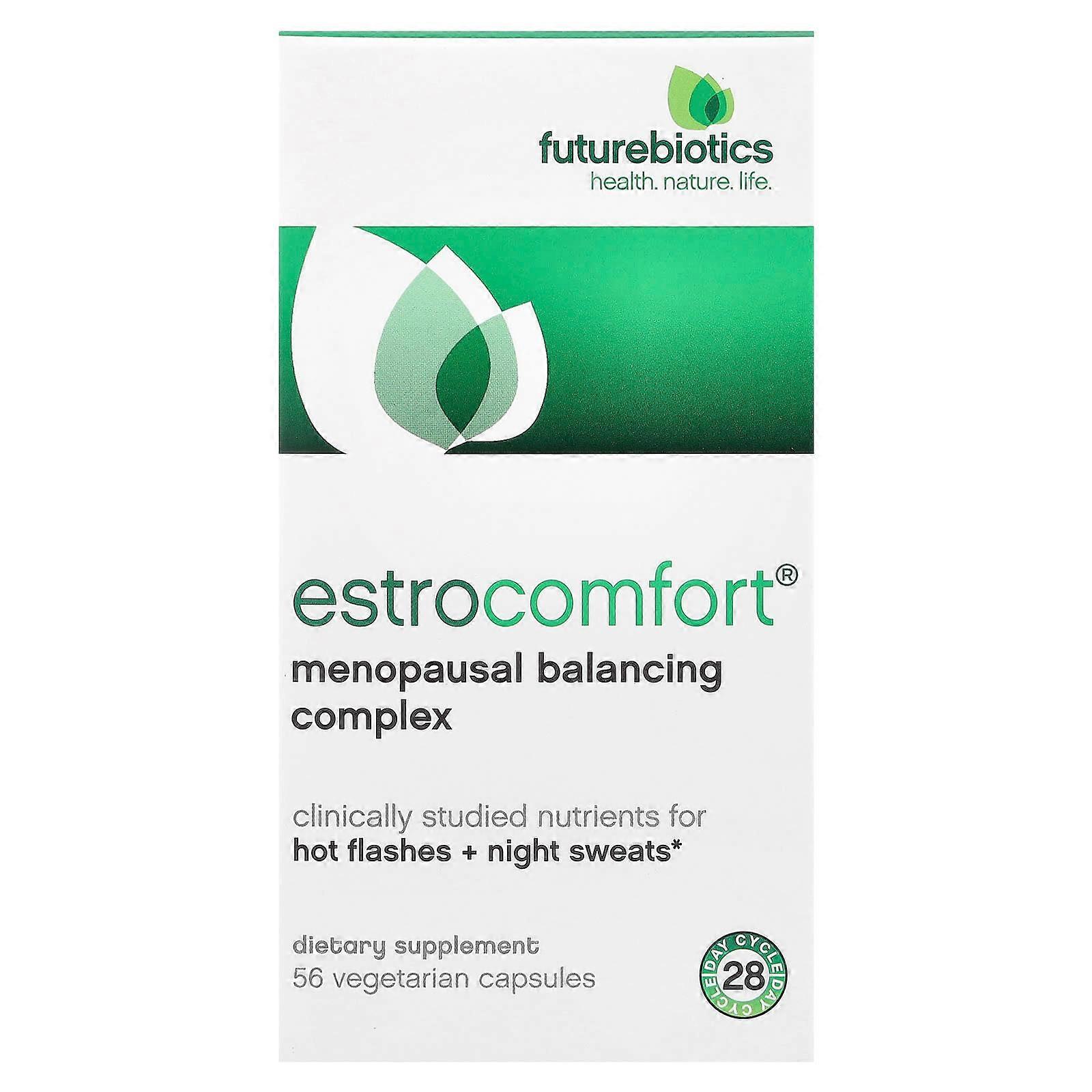 FutureBiotics, EstroComfort, Menopausal Balancing Complex, 56 Vegetarian Capsules