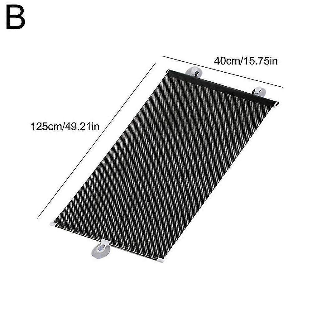 Blackout Roller Blinds with Suction Cups Universal Window Shade