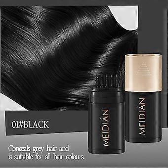 White Hair Covering Pen, Instant Grey Hair Touch Up Stick, Plant-Based One Comb Hair Colour Pen, Waterproof and Sweat-Proof Hair Dye Stick