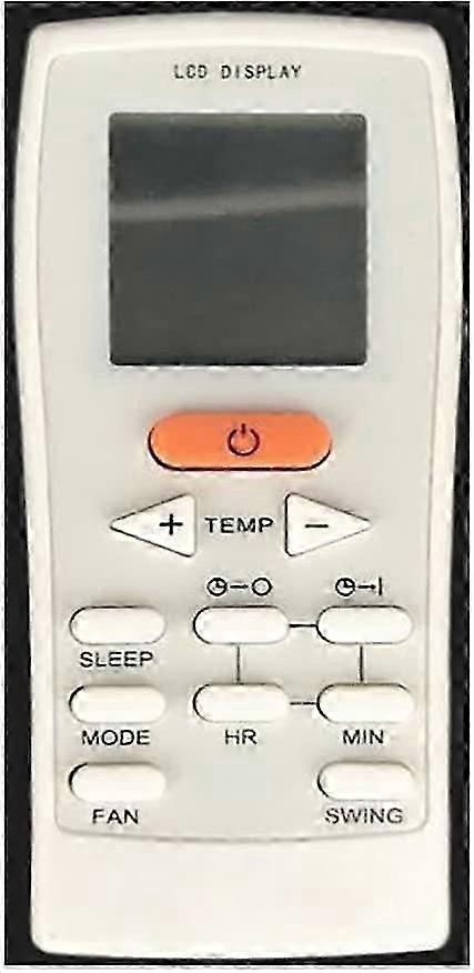GZ-12A-E1 Red Key Universal Remote Control compatible with Air Conditioner