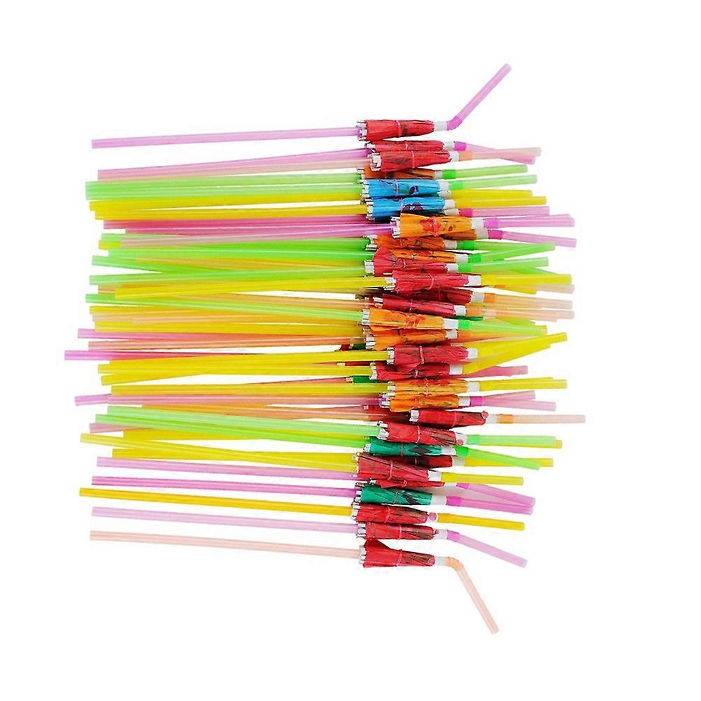 Drinking Umbrella for Durable Use 50Pcs Assorted Color