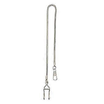 Vintage Alloy Pocket Watch Chain – Heavy Duty Clip-On – for Watch Replacement & Fashion
