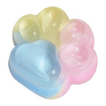 Adorkable Squeeze Toy Novelty Gag Soft Squeeze Toy Cats Paws for Kids Anxiety Reduce Fun Mellow Toy Supplies Multicolor