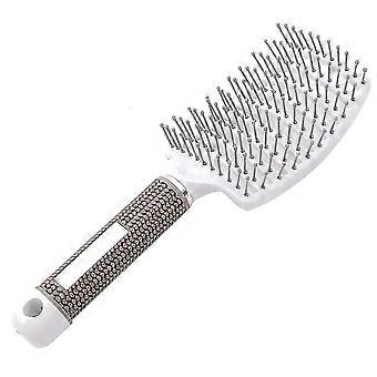 Brosse à cheveux 2026PING, brosse incurvée aérée anti-nœuds pour hommes et femmes
