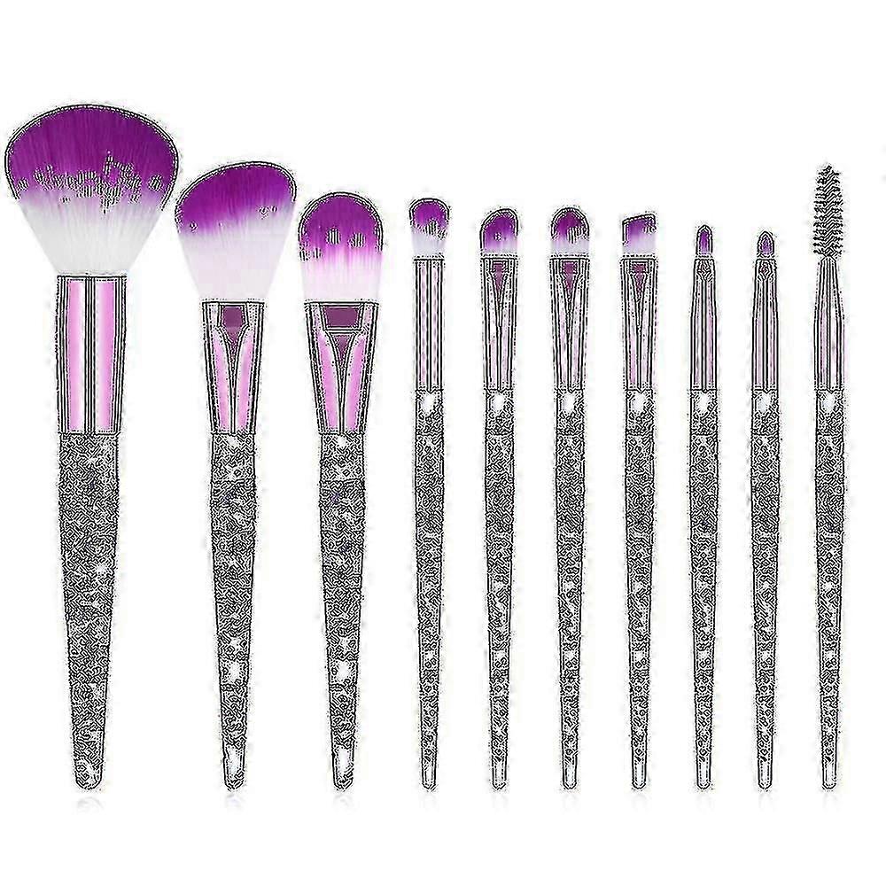 Bimirth 10pcs/foundation Blush Eye Shadow And Eyebrow Brush Set