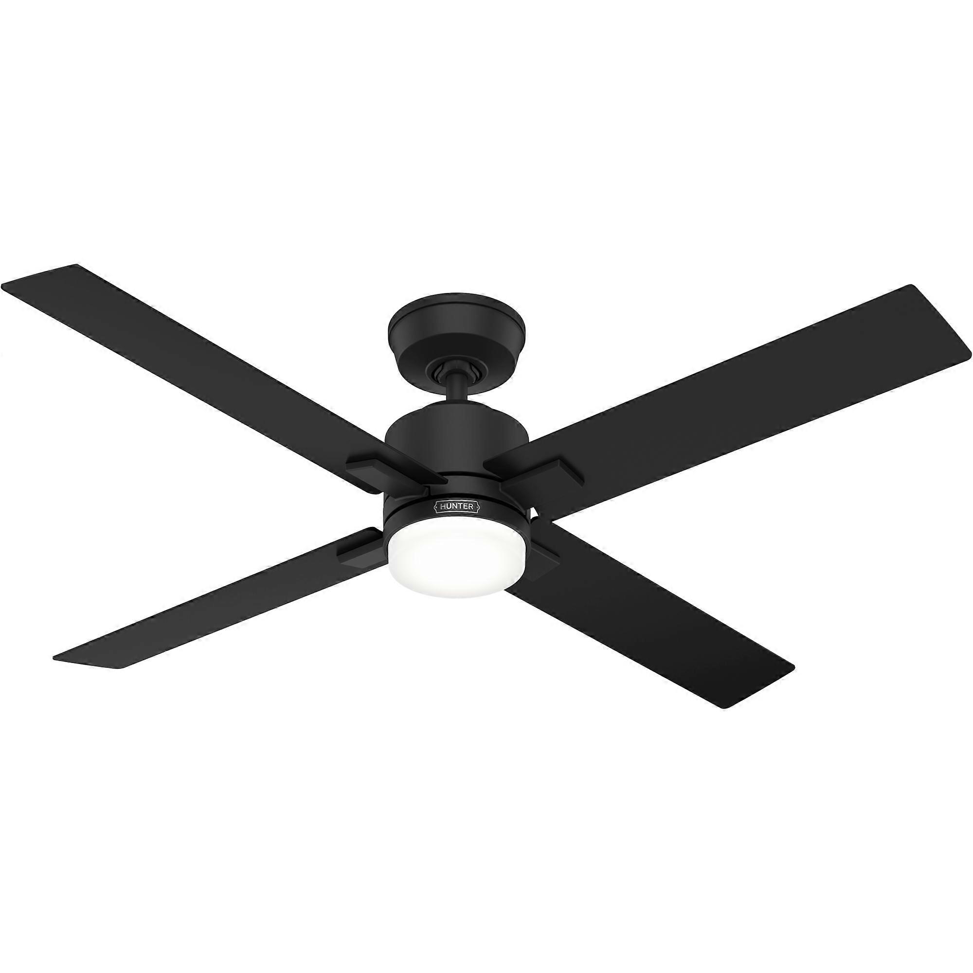 DC Ceiling Fan Mila Black with LED & Remote Control