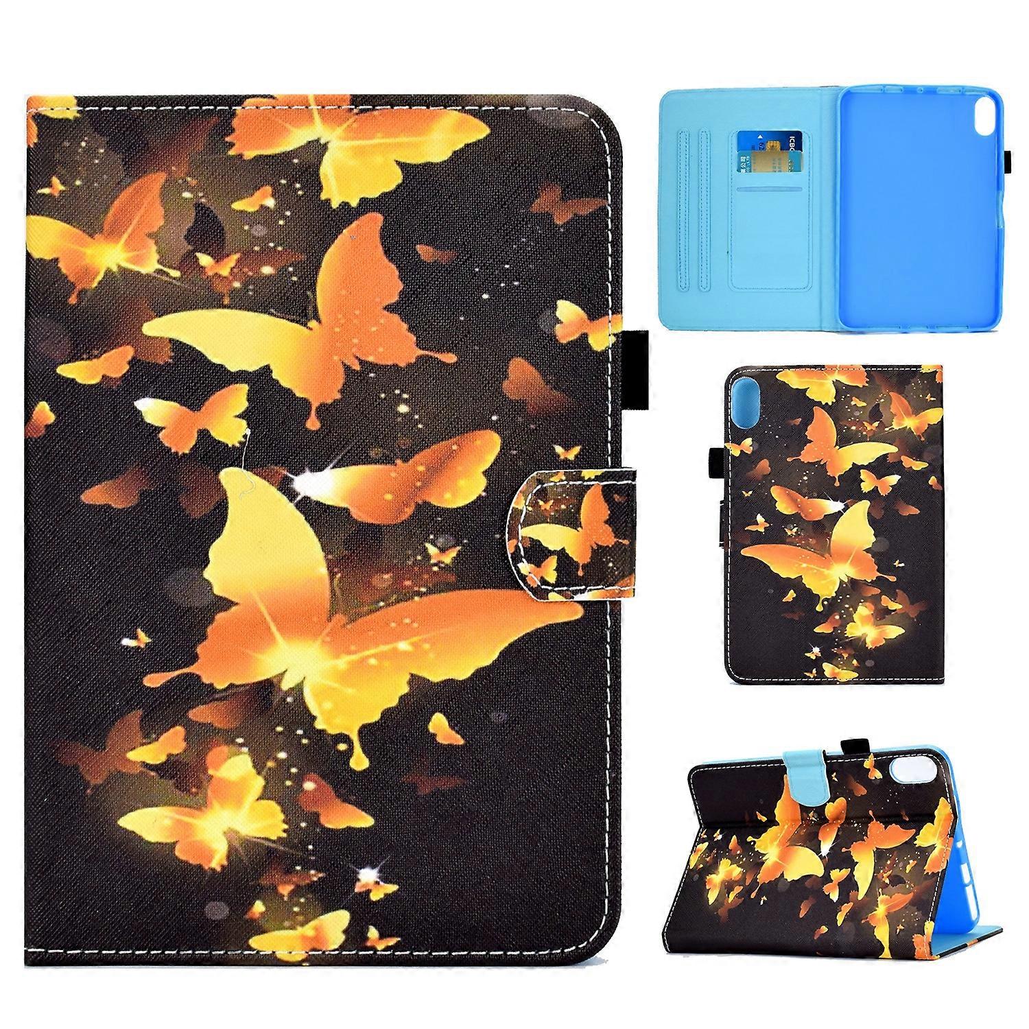 For Apple iPad 11th Gen A16 2025 / 10.9 2022 Faux Leather Tablet Case Design 26 Cover Cases